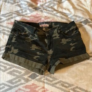 Camouflage Short Shorts Perfect Condition